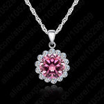 925 Sterling Silver Chain Cubic Zirconia Necklace