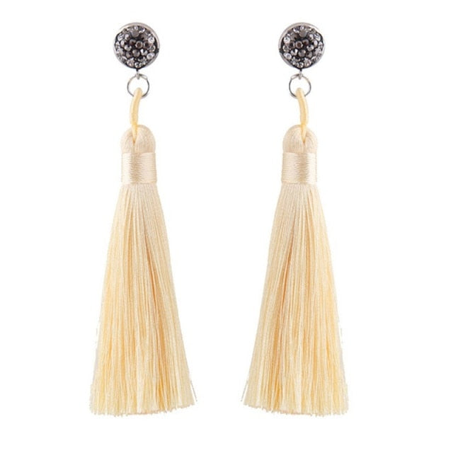 Handmade Bohemian Tassel Earrings