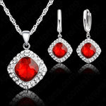 Classy 925 Sterling Silver Jewelry Set