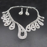 Luxury Crystal Bridal Rhinestone Silver