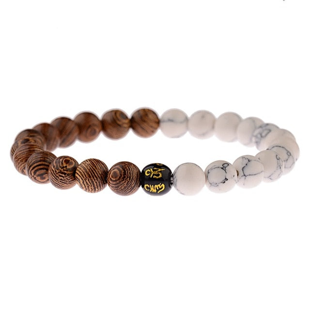 Onyx Meditation Prayer Bead Bracelet