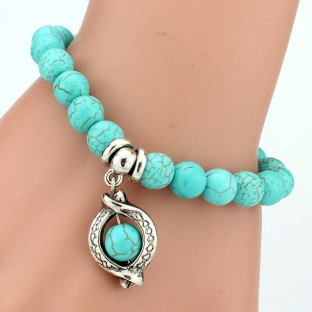 Vintage Boho Charm Bracelet