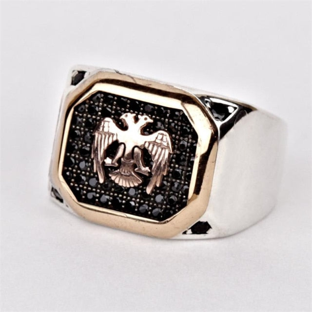 Russian Empire Double Eagle Ring