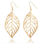 Golden Leaf Jewelry Set