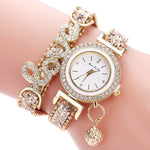 Fashion Women Multi-layer Bracelet Quartz Watch